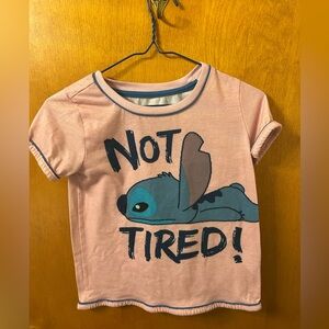 Disney Kids Lilo and Stitch Pink Stitch T-Shirt
